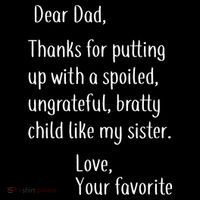 Dad Thanks For Putting Up With My Sister 7-Panel Snapback Hat