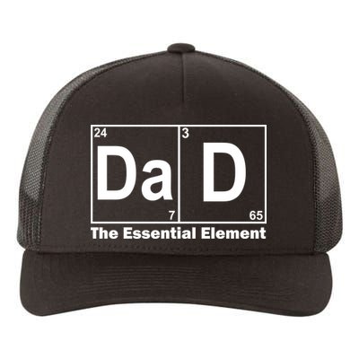 Dad The Essential Element Table Yupoong Adult 5-Panel Trucker Hat