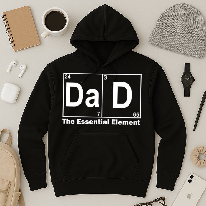 Dad The Essential Element Table Hoodie
