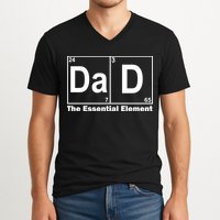 Dad The Essential Element Table V-Neck T-Shirt