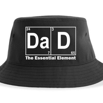 Dad The Essential Element Table Sustainable Bucket Hat