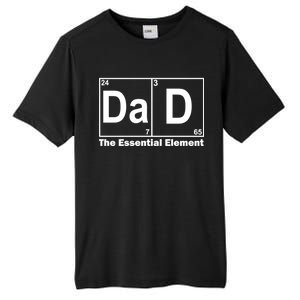 Dad The Essential Element Table Tall Fusion ChromaSoft Performance T-Shirt