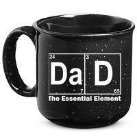 Dad The Essential Element Table 15oz Campfire Ceramic Mug