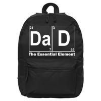 Dad The Essential Element Table 16 in Basic Backpack