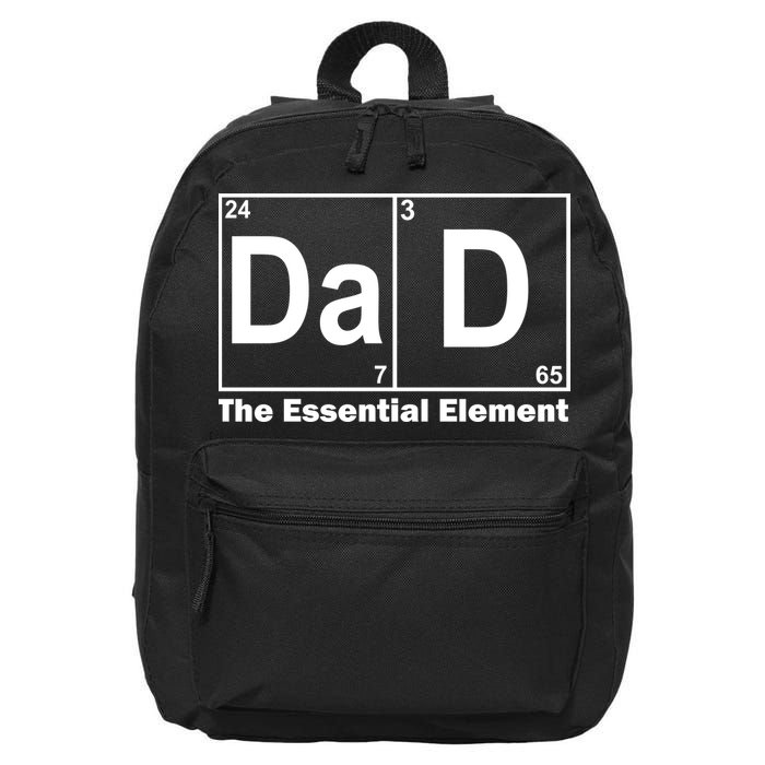 Dad The Essential Element Table 16 in Basic Backpack