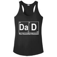 Dad The Essential Element Table Ladies PosiCharge Competitor Racerback Tank