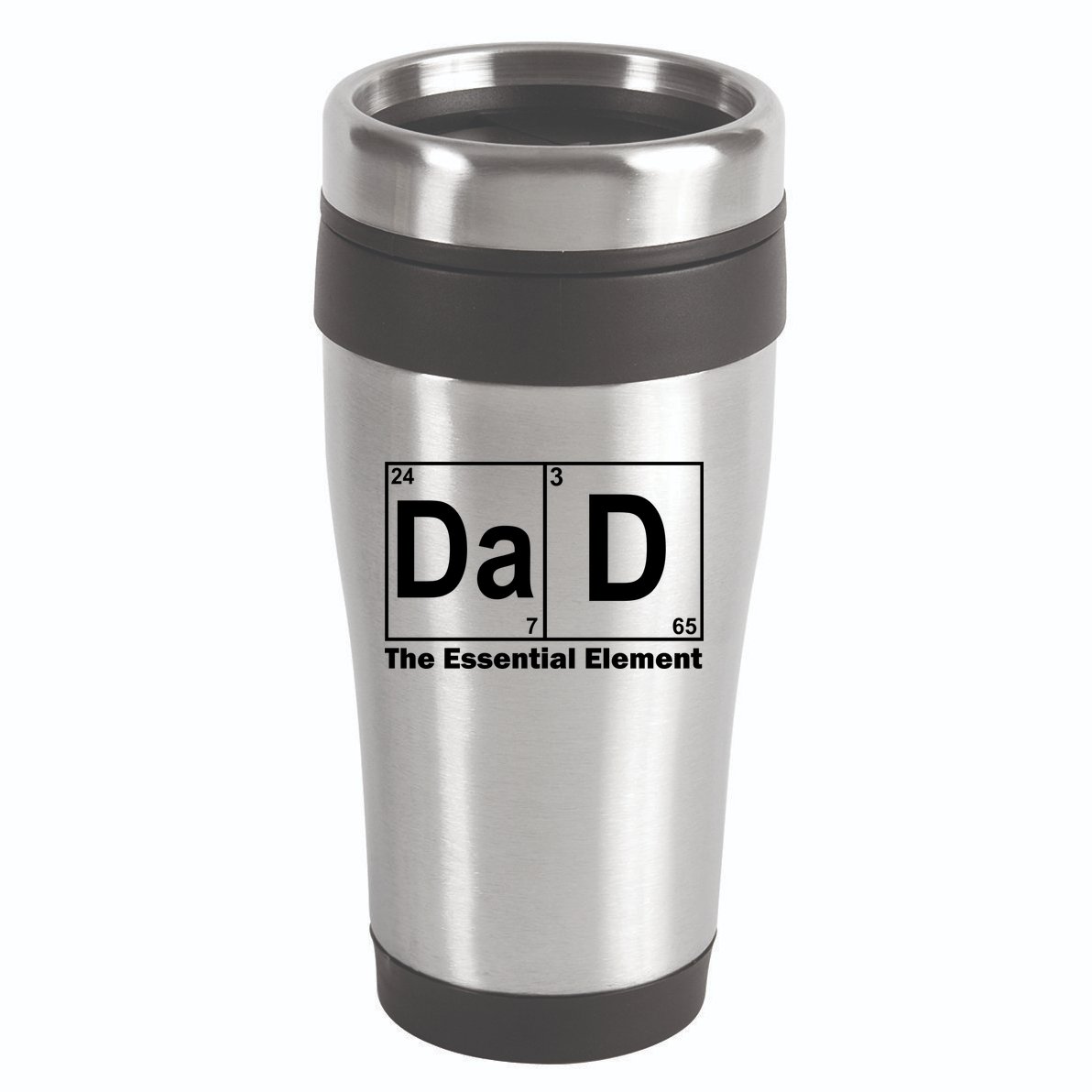 Dad The Essential Element Table 16oz Travel Tumbler