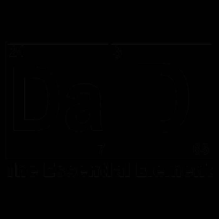 Dad The Essential Element Table 16oz Travel Tumbler
