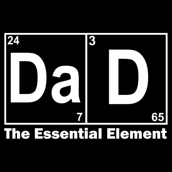 Dad The Essential Element Table Mousepad