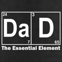 Dad The Essential Element Table 25L Jumbo Tote
