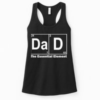 Dad The Essential Element Table Womens Tank Top