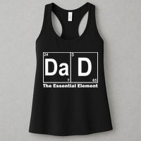 Dad The Essential Element Table Womens Tank Top
