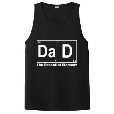 Dad The Essential Element Table PosiCharge Competitor Tank