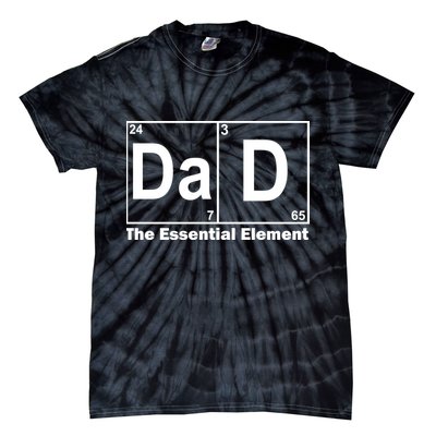 Dad The Essential Element Table Tie-Dye T-Shirt
