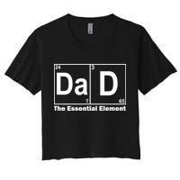 Dad The Essential Element Table Crop Top