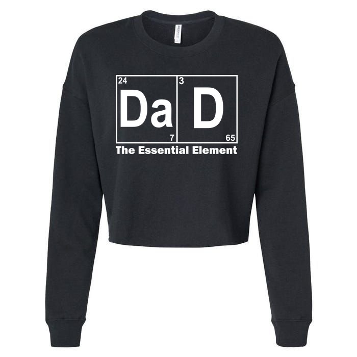 Dad The Essential Element Table Cropped Pullover Crew
