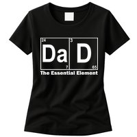 Dad The Essential Element Table Womens T-Shirt