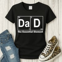 Dad The Essential Element Table Womens T-Shirt