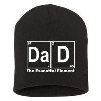 Dad The Essential Element Table Short Acrylic Beanie
