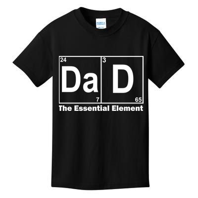 Dad The Essential Element Table Kids T-Shirt