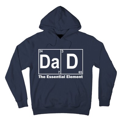 Dad The Essential Element Table Hoodie