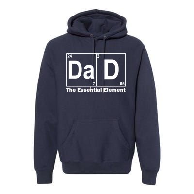 Dad The Essential Element Table Premium Hoodie