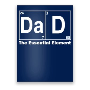 Dad The Essential Element Table Poster