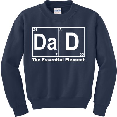 Dad The Essential Element Table Kids Sweatshirt