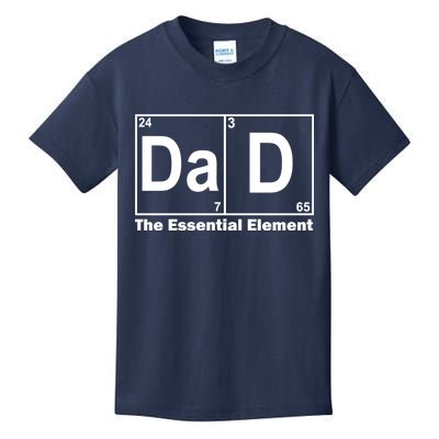 Dad The Essential Element Table Kids T-Shirt