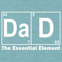 Dad The Essential Element Table Sueded Cloud Jersey T-Shirt