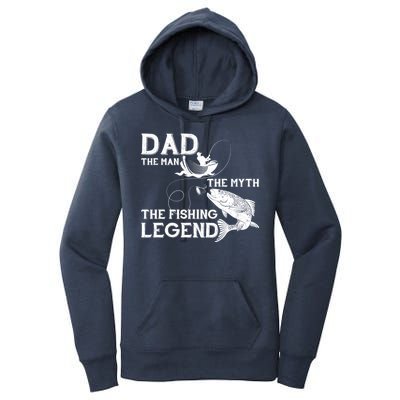 Dad The Fishing Legend Women's Pullover Hoodie