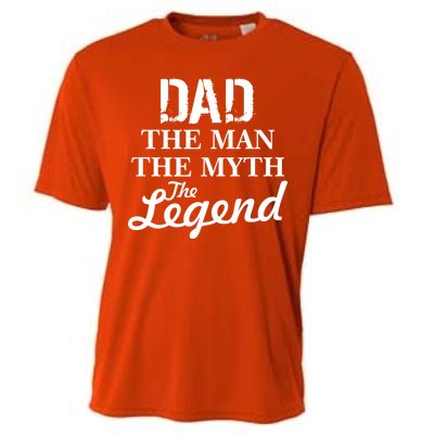 Dad The Man Myth Legend Cooling Performance Crew T-Shirt