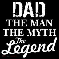 Dad The Man Myth Legend Mesh Reversible Basketball Jersey Tank