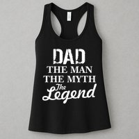 Dad The Man Myth Legend Womens Tank Top