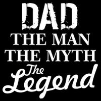 Dad The Man Myth Legend Womens Tank Top