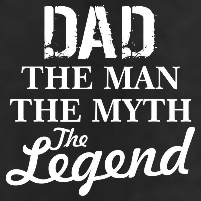 Dad The Man Myth Legend Golf Towel