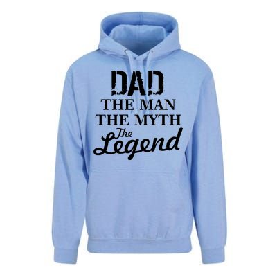 Dad The Man Myth Legend Unisex Surf Hoodie