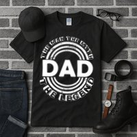 Dad The Man Myth The Legend Funny Tall T-Shirt