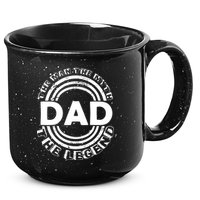 Dad The Man Myth The Legend Funny 15oz Campfire Ceramic Mug