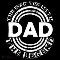 Dad The Man Myth The Legend Funny Youth Performance Sprint T-Shirt