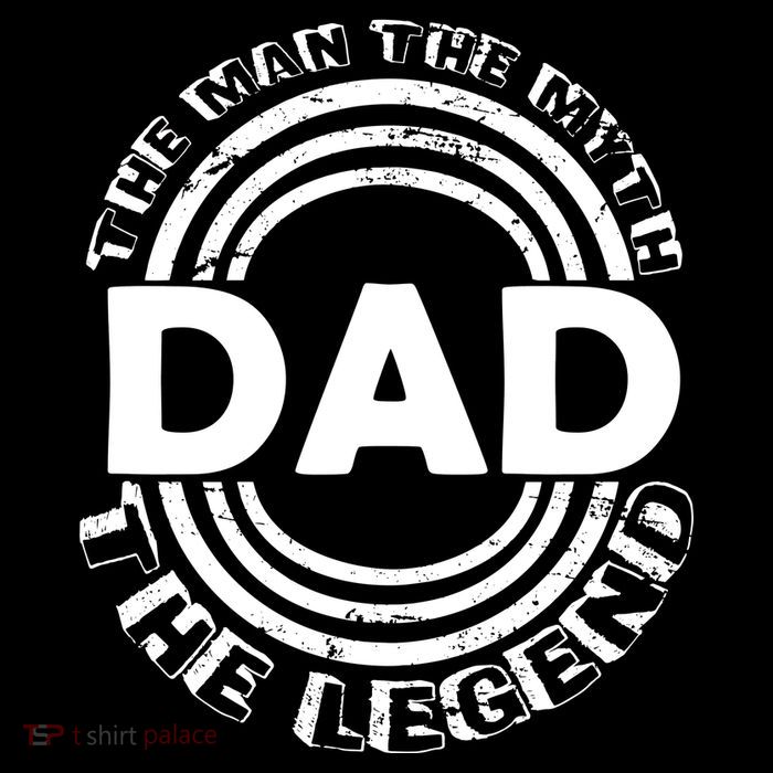 Dad The Man Myth The Legend Funny Premium T-Shirt