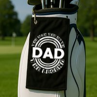 Dad The Man Myth The Legend Funny Golf Towel