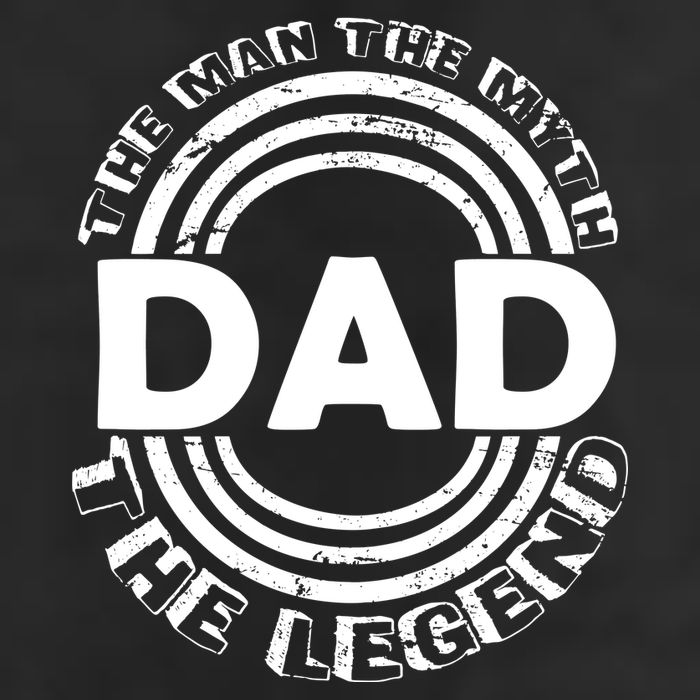 Dad The Man Myth The Legend Funny Golf Towel