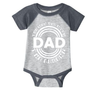 Dad The Man Myth The Legend Funny Infant Baby Jersey Bodysuit