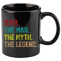 Dad The Man The Myth The Legend  11oz C Handle Ceramic Mug
