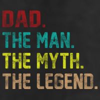 Dad The Man The Myth The Legend  15oz Campfire Ceramic Mug