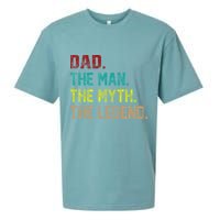Dad The Man The Myth The Legend  Sueded Cloud Jersey T-Shirt