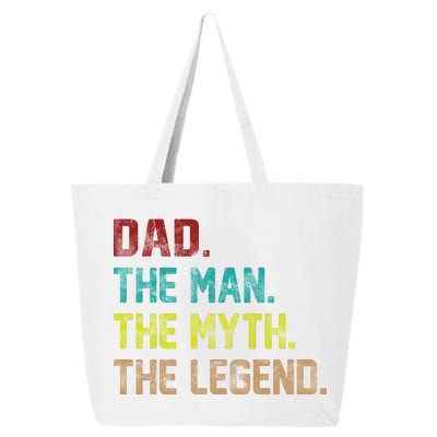 Dad The Man The Myth The Legend  25L Jumbo Tote