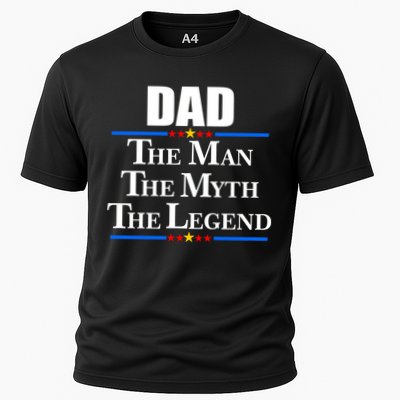 Dad The Man The Myth The Legend Stars Performance Shirt