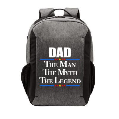 Dad The Man The Myth The Legend Stars Vector Backpack